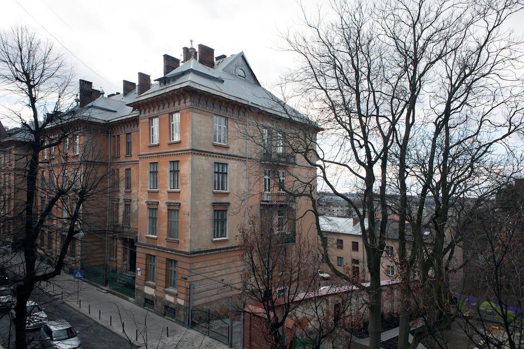 לבוב Apartment On Lysenka 27 מראה חיצוני תמונה